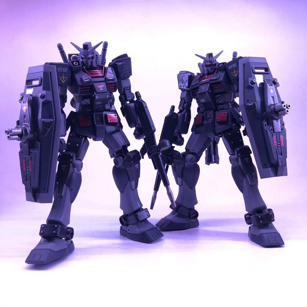 『RX-78-3 SEMI ARMOR CUSTOM type A & type B』