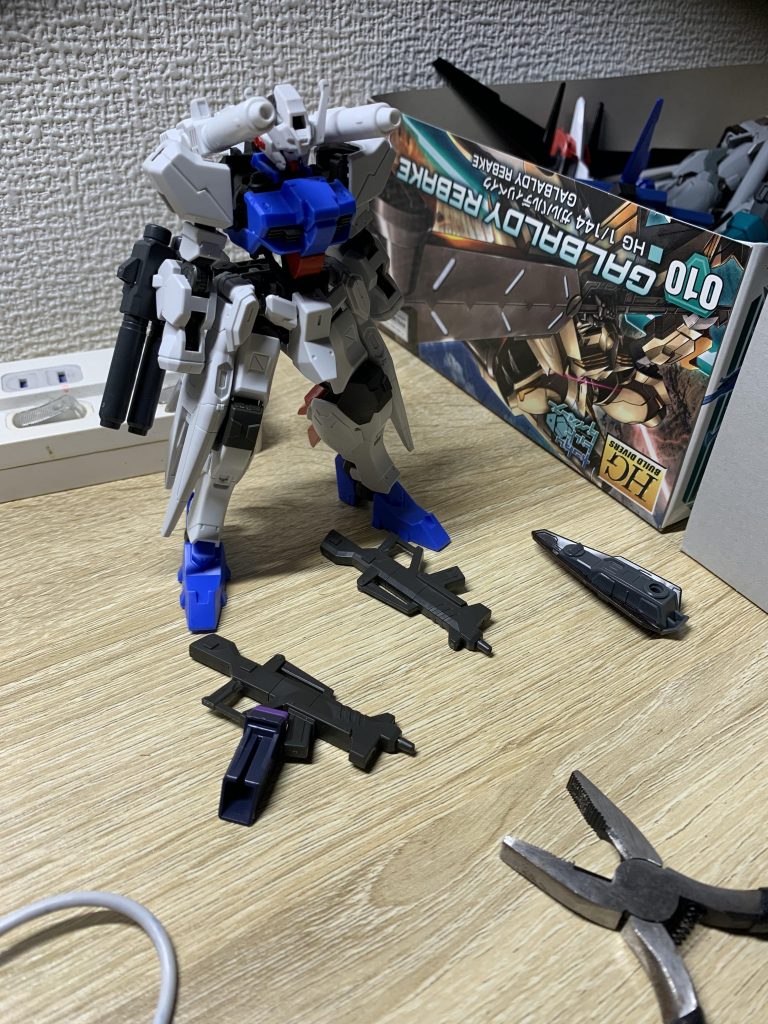 仮組み、構想中。