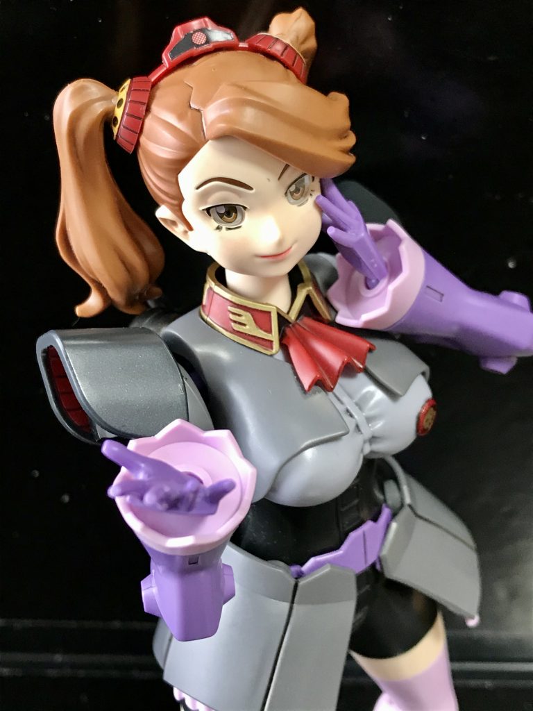 眉間にゴミが付いてしまっていますが、これはこれでホクロっぽくて良いです。