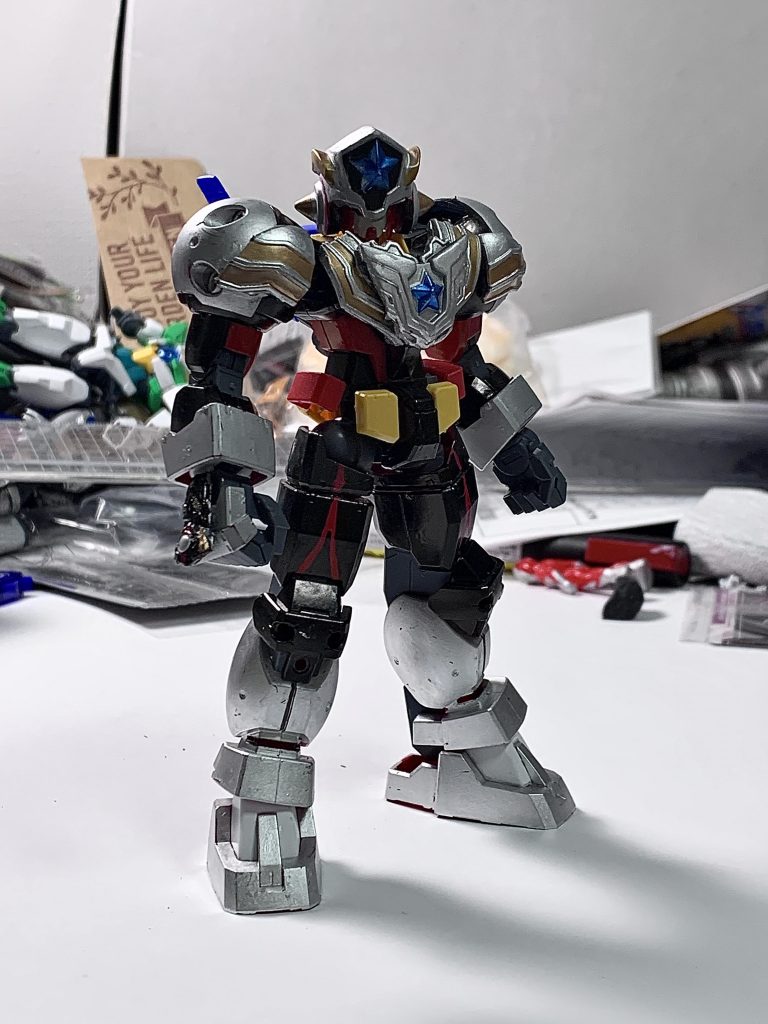 前回同様ウルトラマンタイガより登場するウルトラマンタイタスを元にしたガンダムタイタス!実はこの企画もこのタイタスって名前繋がりで始めようと思ってたものなのです笑