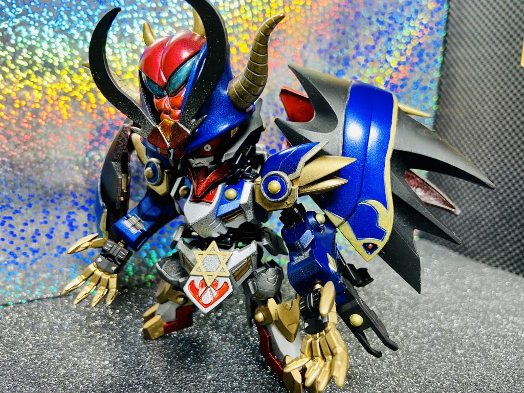 頭ぱっかーん、マントがばーのブラックドラゴンは絶対やりたかったのです✨