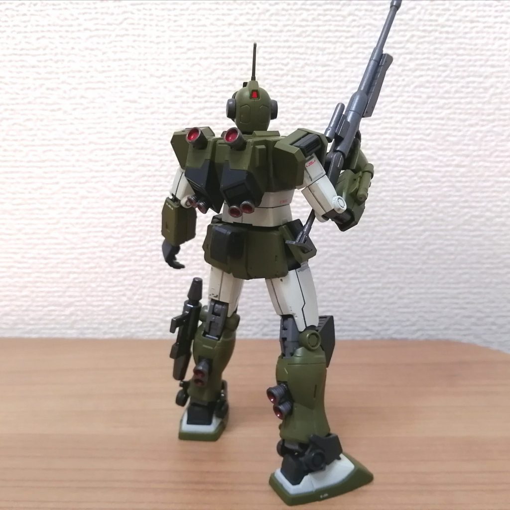 腿後ろ、少し剥げてるな（汗