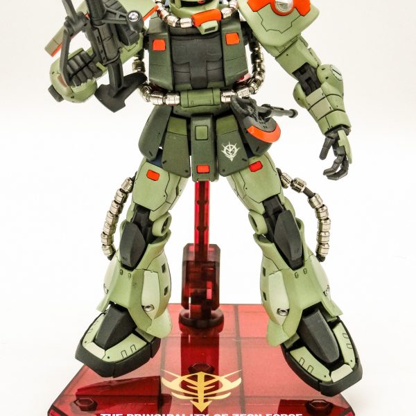 RG ザクⅡ　メタルパーツ使ってみたかった仕様