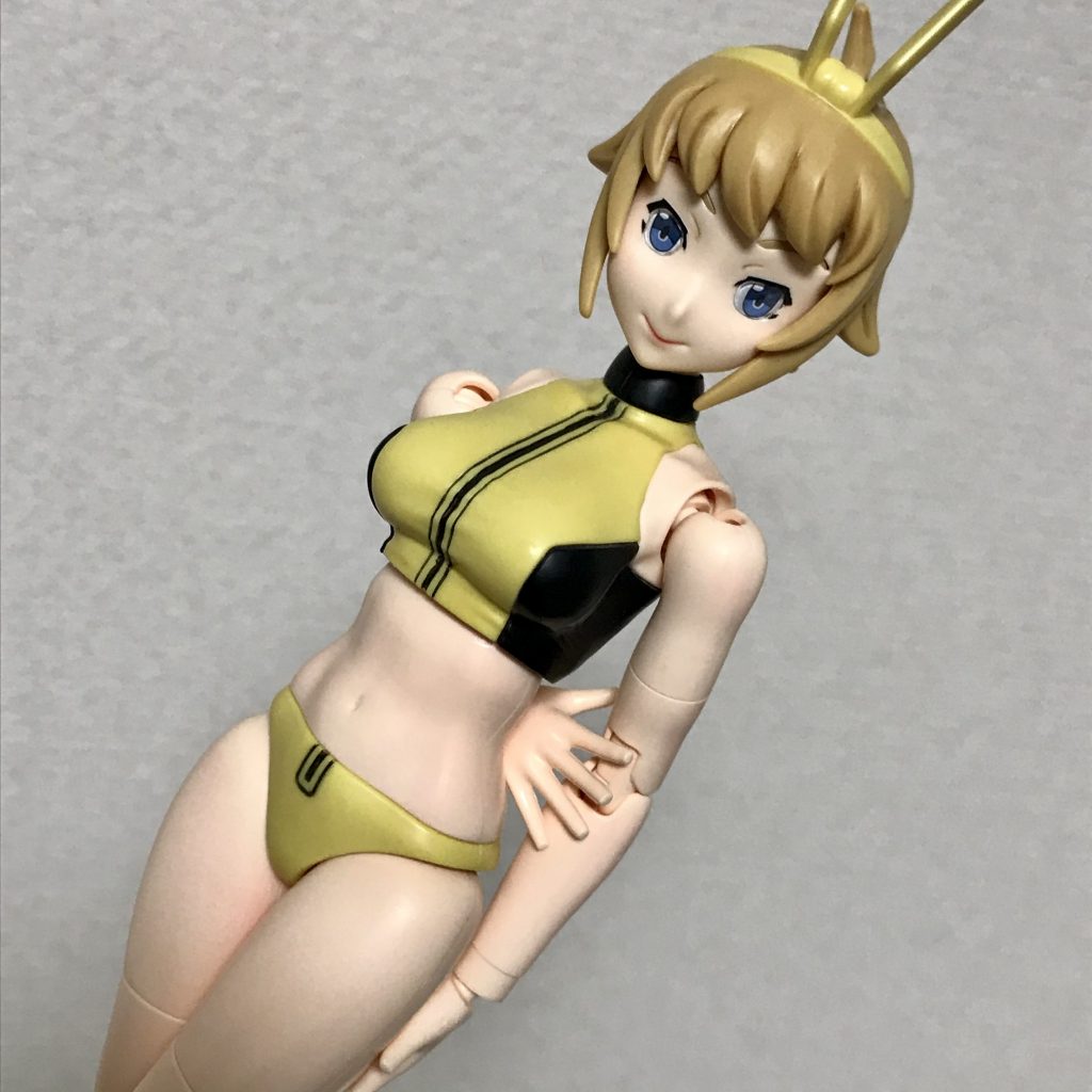 素体完成。やはりこれはガンプラではない？汗