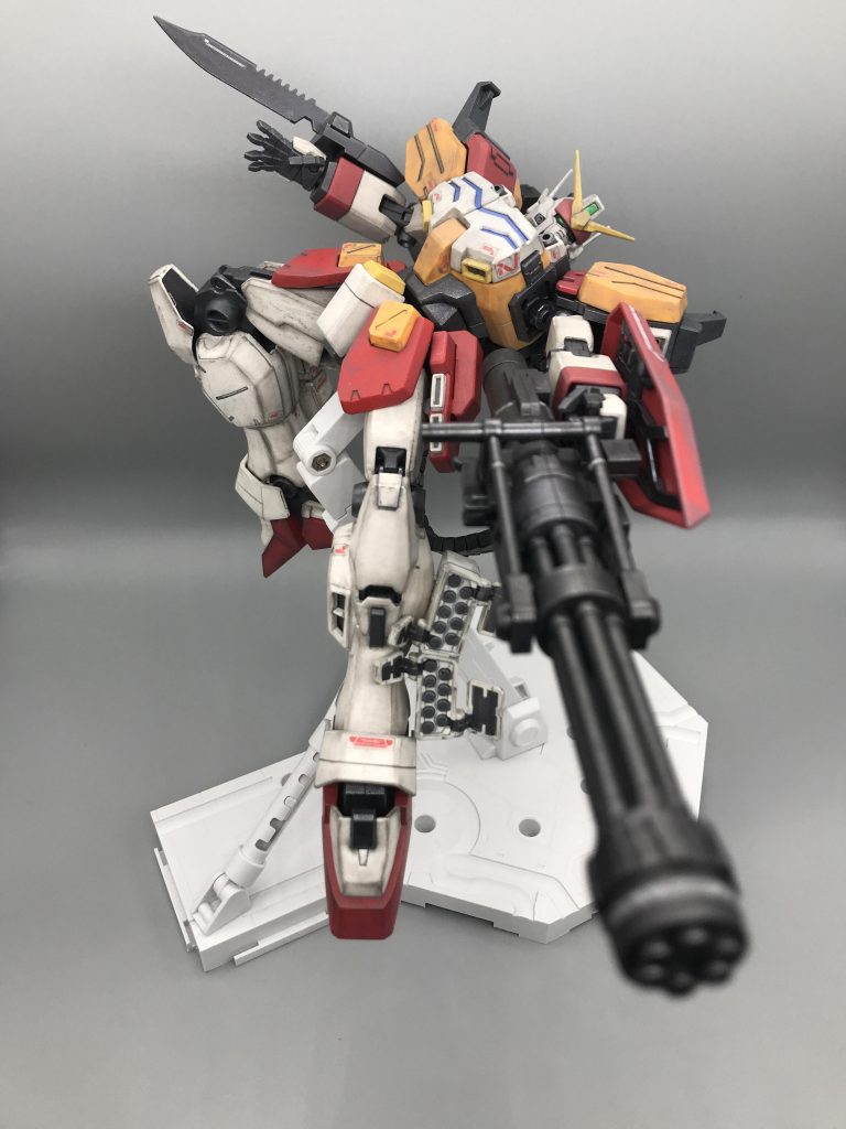 ガンダムウォーのイラストっぽくしたかったヤツアクションベース1のクリアー欲しいー