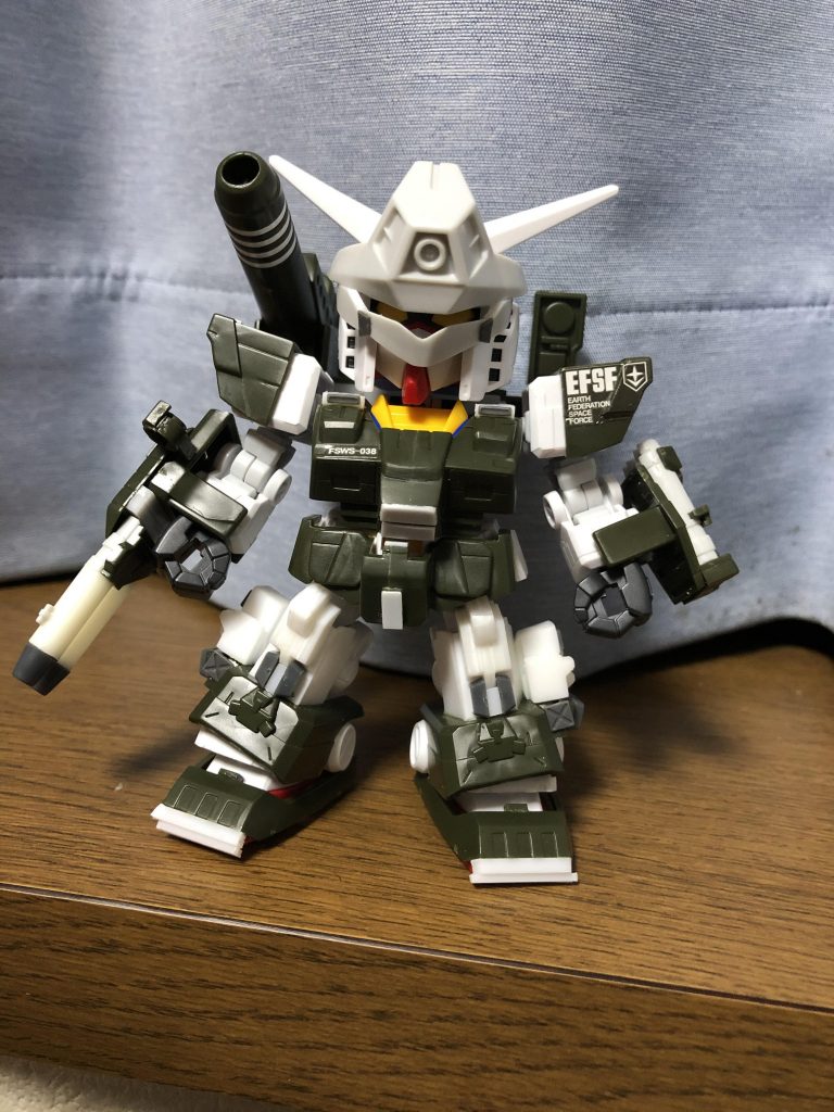 塗装前です。ほぼプラ板プラ棒と一部食パン等で口を塞ぐ例の奴を使用してます(⌒-⌒; )