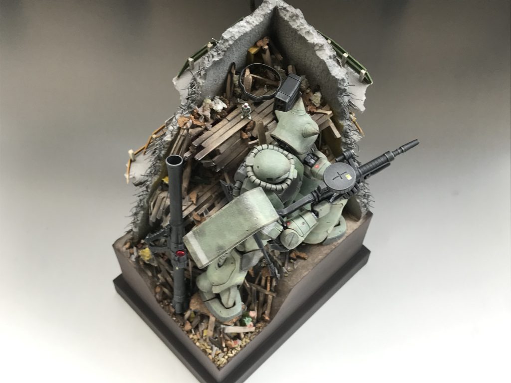 廃墟は前回よりさらに緻密に