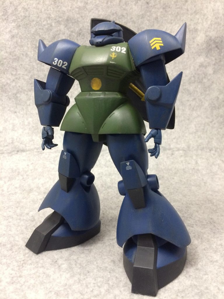 2016年12月12日ごろ完成しています。モノアイLEDをオミットしてガトー機も作りました。