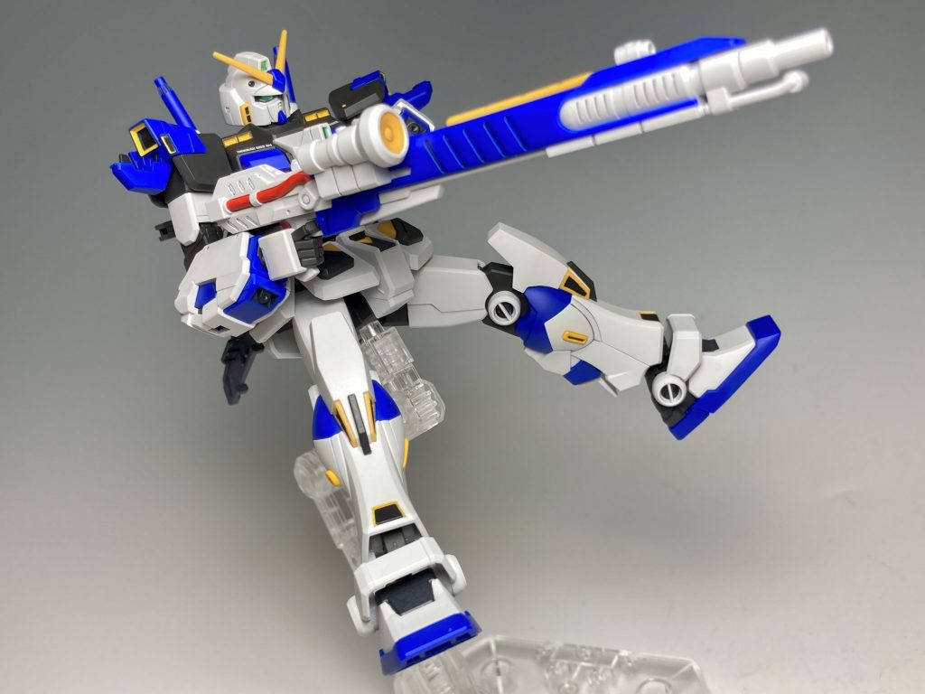 メガ・ビーム・ランチャーで！ある意味死亡フラグです(笑)きちんと構えられるのはポイント高いですね。