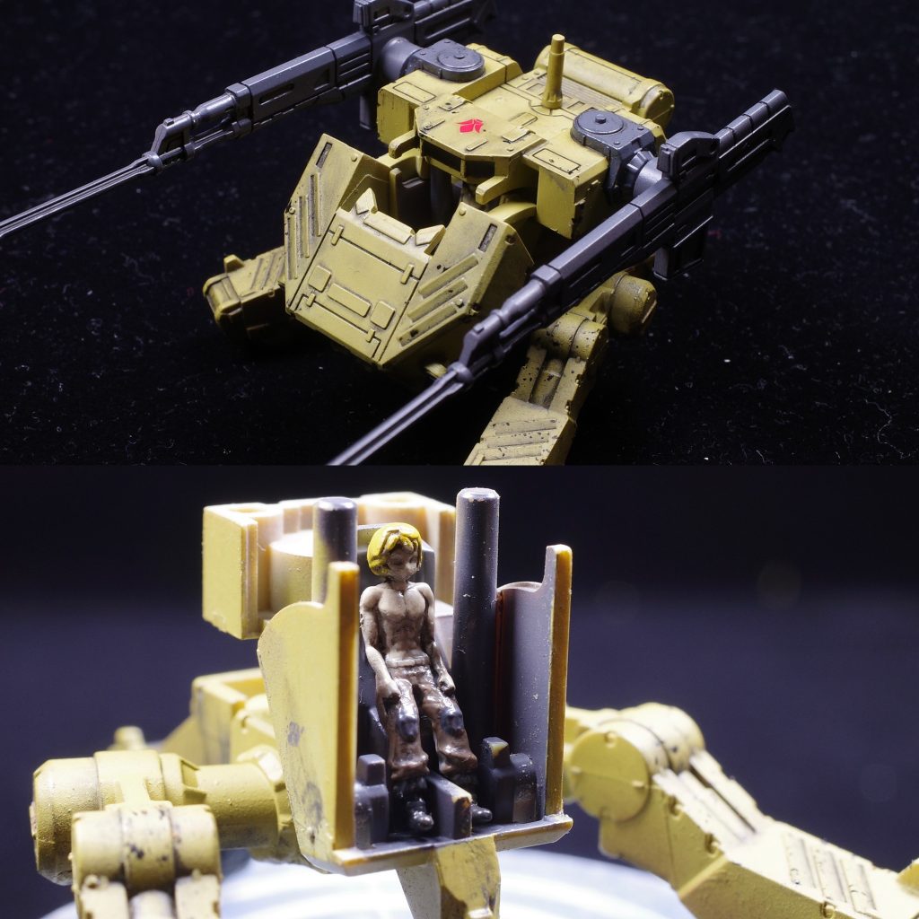 パイロットはユージンに改造。