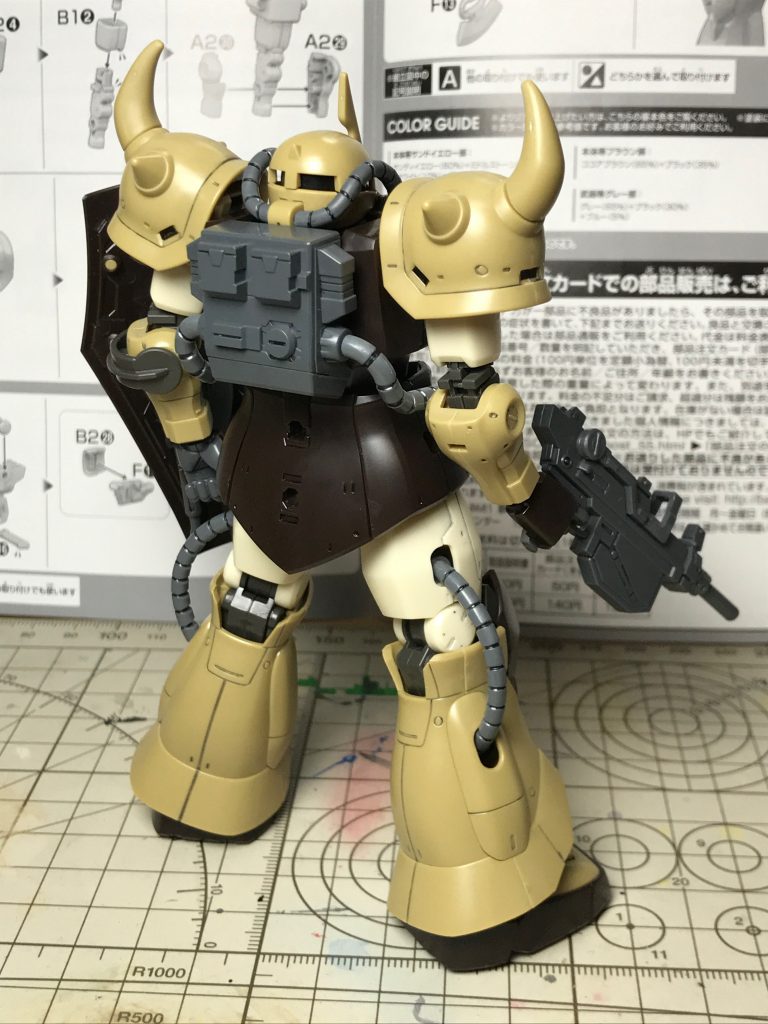 オリジンMSDのキットは出来がいいですねー。