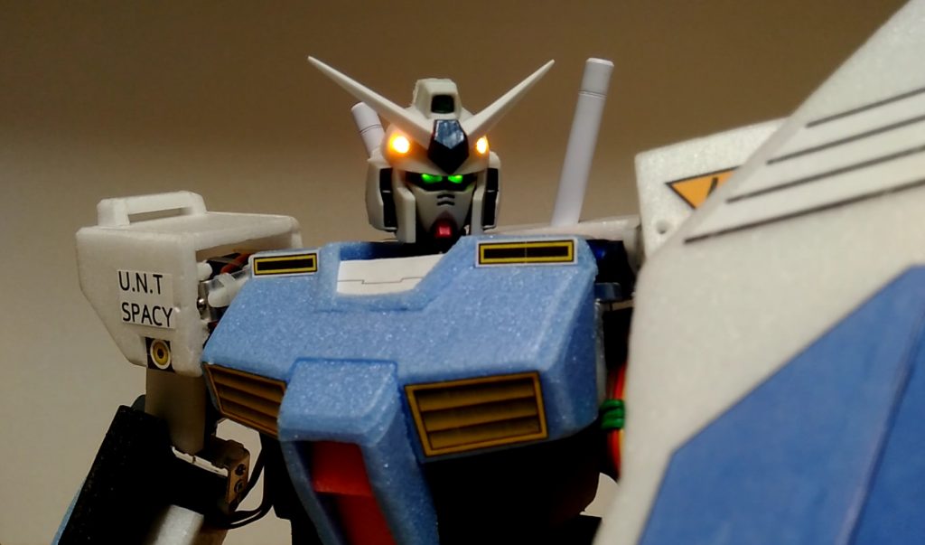 頭部バルカン砲射撃