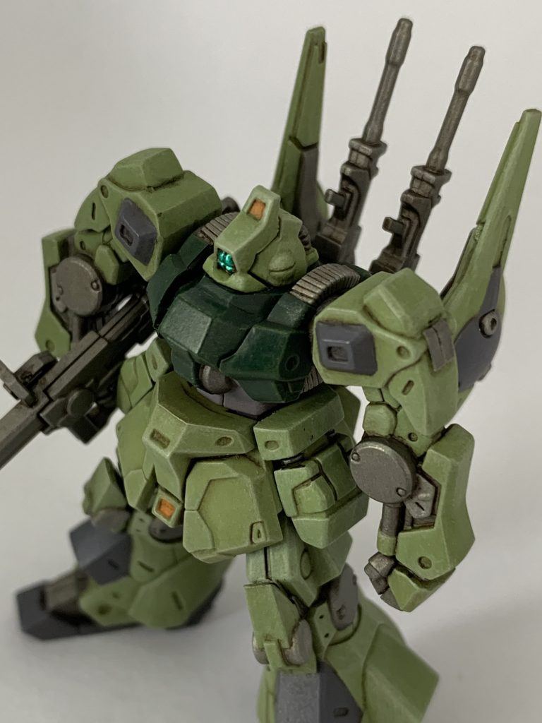 塗装はファレホを筆塗り。ドライブラシとウォッシングで仕上げてます。