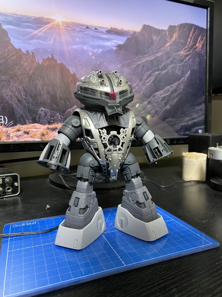 一応軽くですが内部フレームも塗り分けてます。軽くだけど…