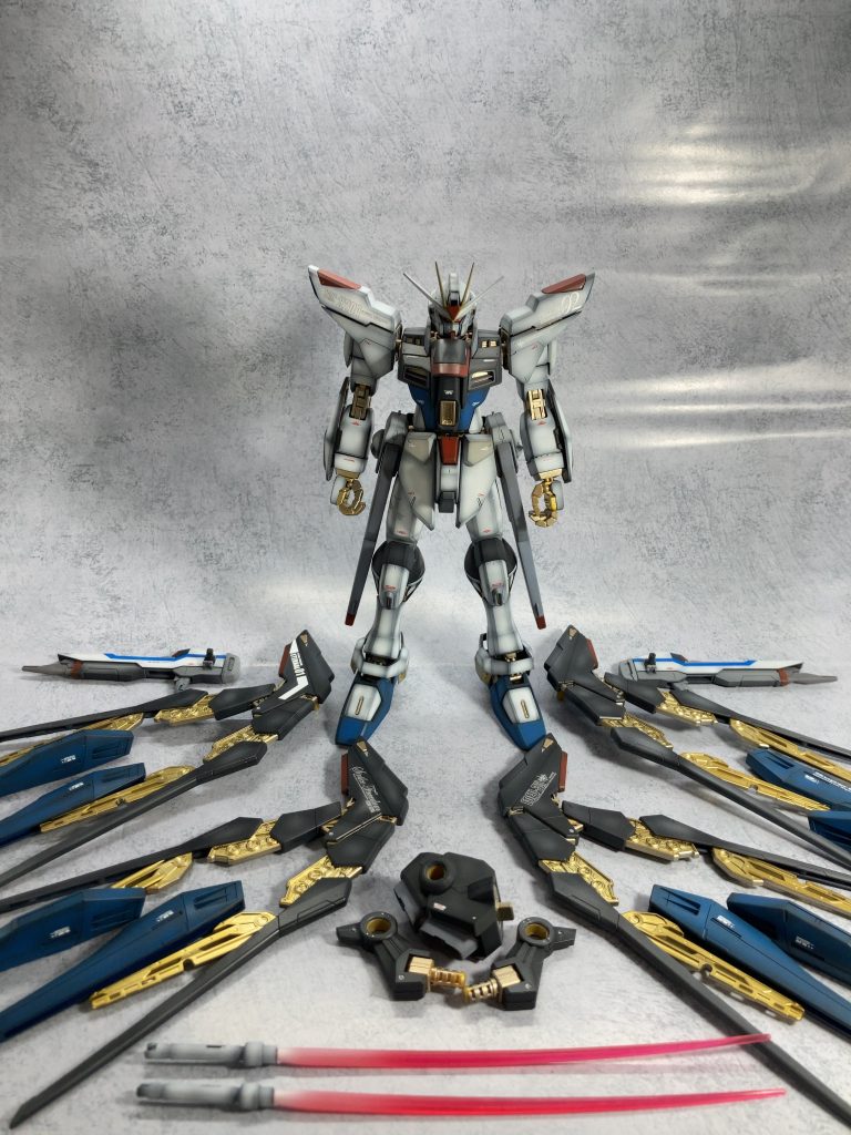 MG　ストライクフリーダムガンダム ～開戦～–2枚目/制作者：@Nekohige0511