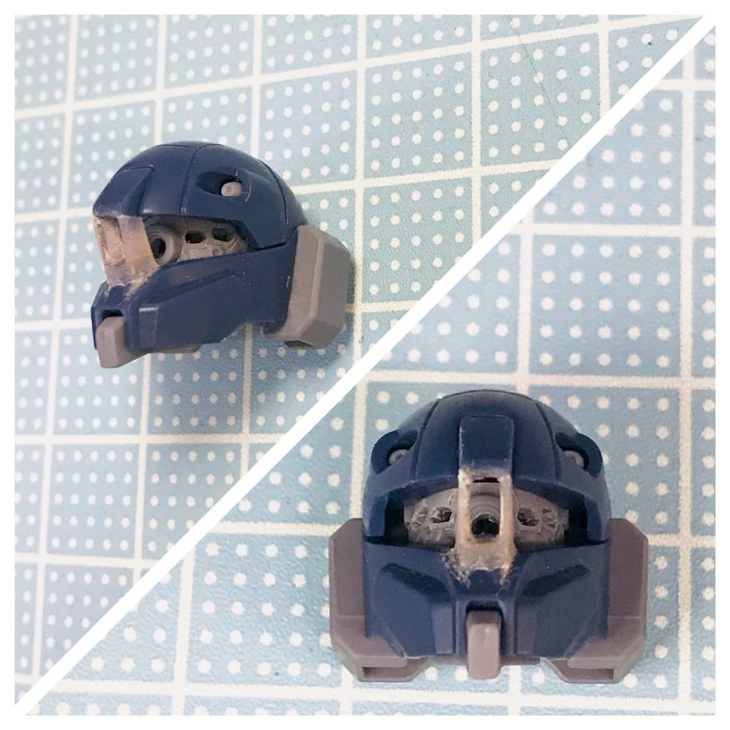 設定画だとモノアイ全く意味無いと思ったので覗き穴を。