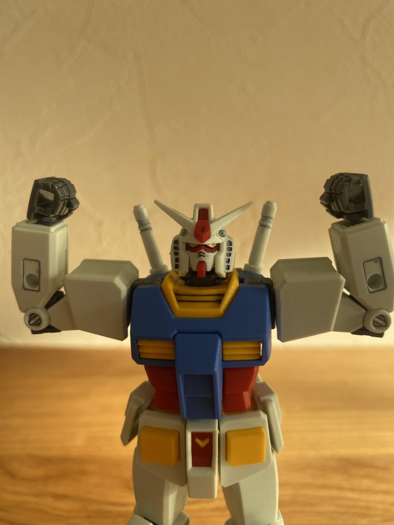 関節がすごく動いて、とてもビックリです。