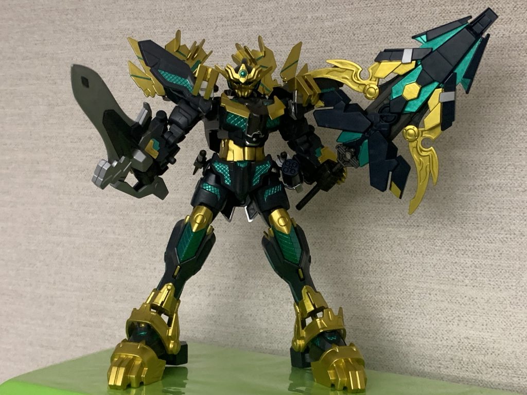 獅子吼牙と二刀流!