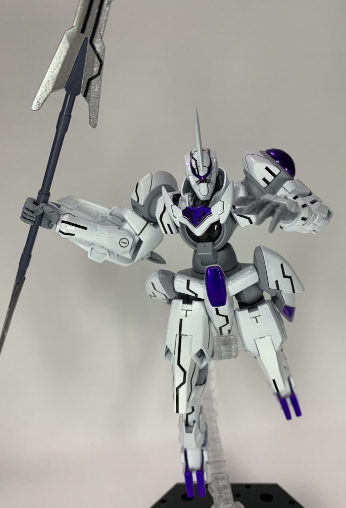 初めてクリアカラーを使ったんですが下地の色にめっちゃ影響されるんですね。今後の課題になりました。  