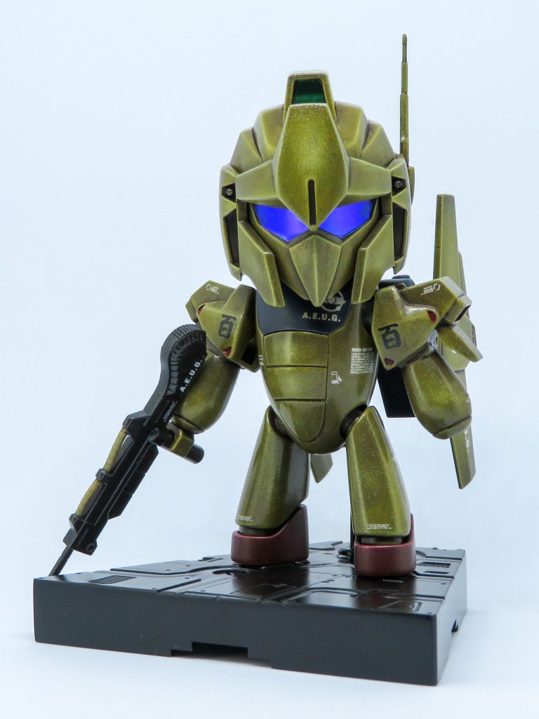 プチッガイ頭部はSD Gジェネで、バルカンはHIQPARTSさんのガンマズル