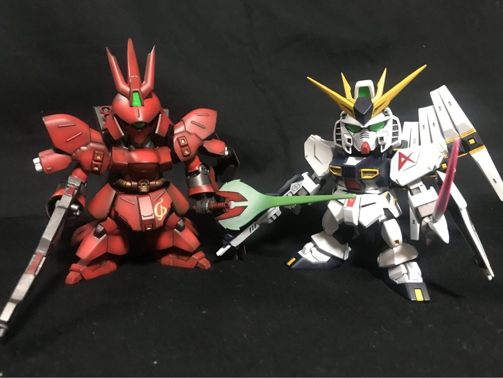 SD-EXサザビーとツーショット！