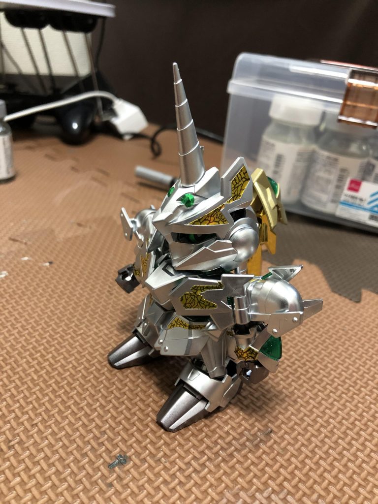 ミラークロームで塗りました