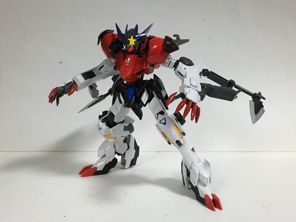 サブアームで装備時のレクス。変則的な動きが出来て割と好きです。