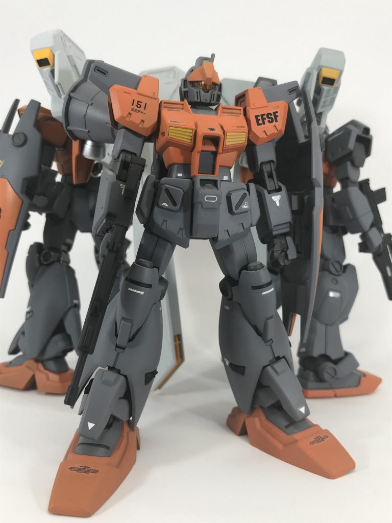 一号機（機体No.151）ジムカスフルバーニアンです。撮影し直しての再投稿です。