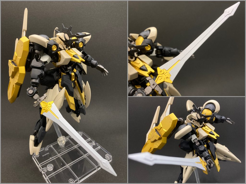 【アクシオプレピア】30MMシリーズの剣を使用しました。アクシオプレピアは「威厳」を意味します。