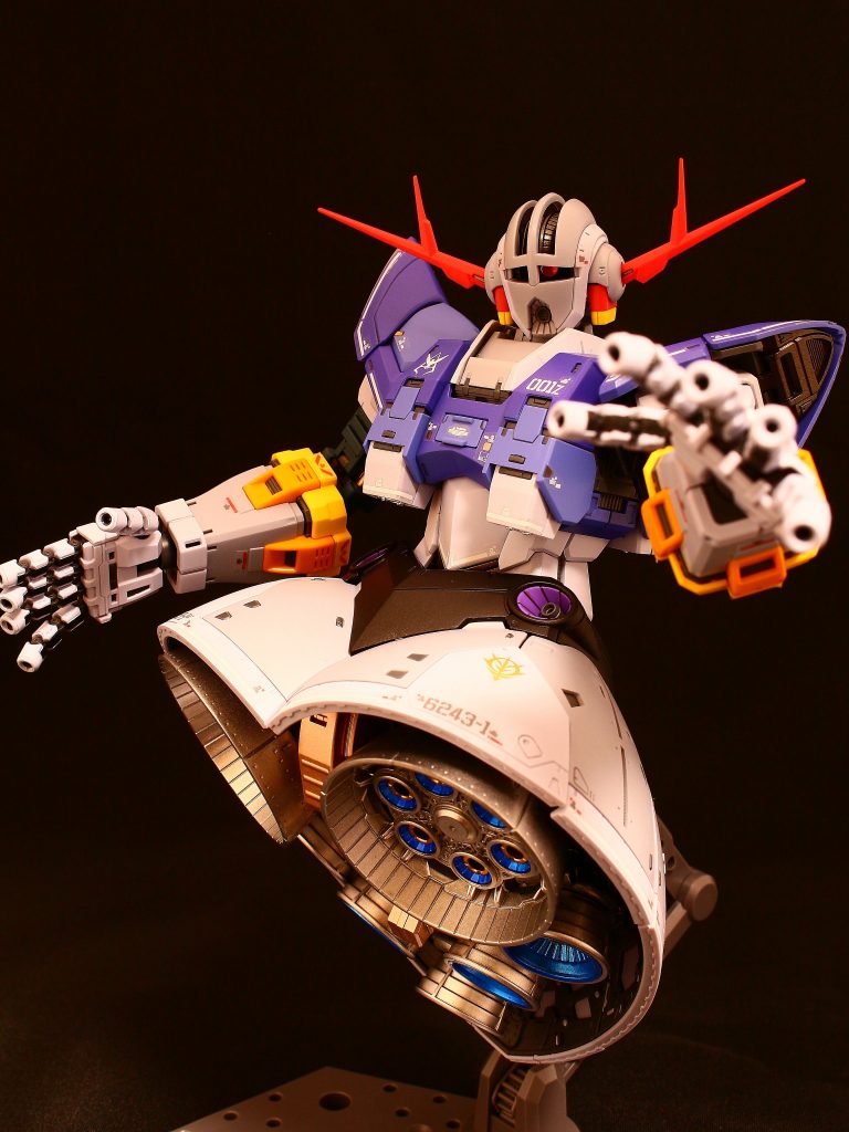 バーニアも多重構造でかっこいいです。