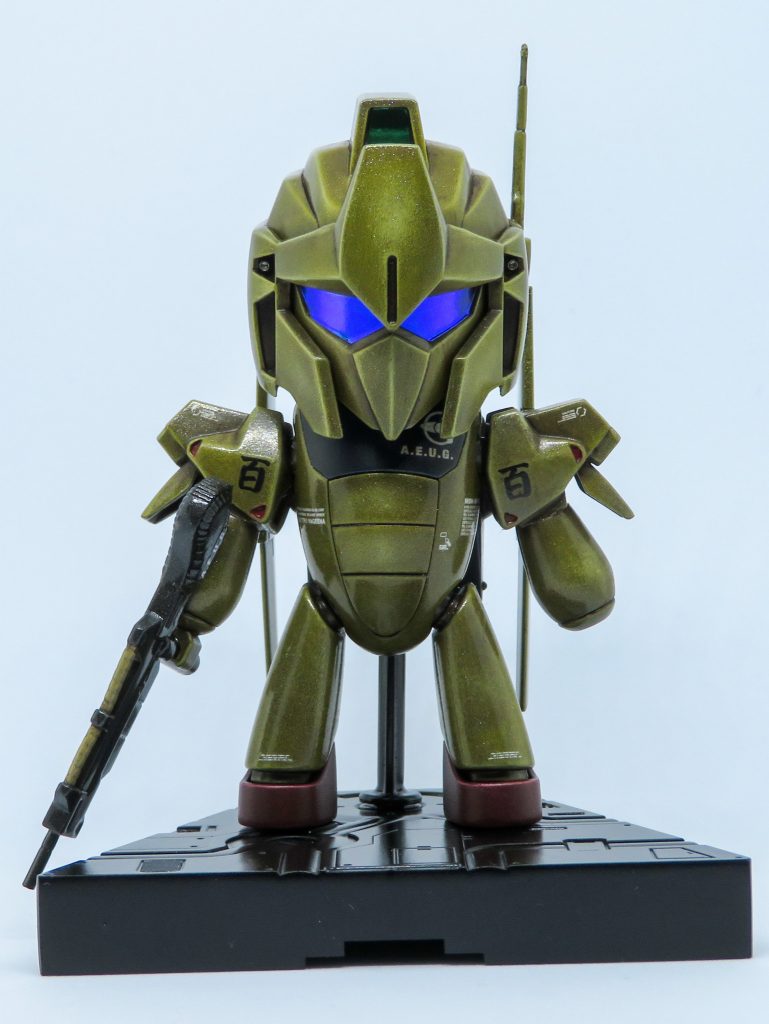 肩とビームライフルも1/220から