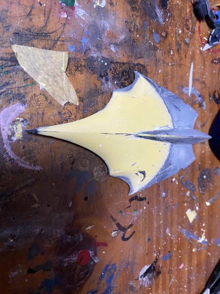 実は一番時間かかった翼のボリュームアップ、気泡消してが一番大変でした。