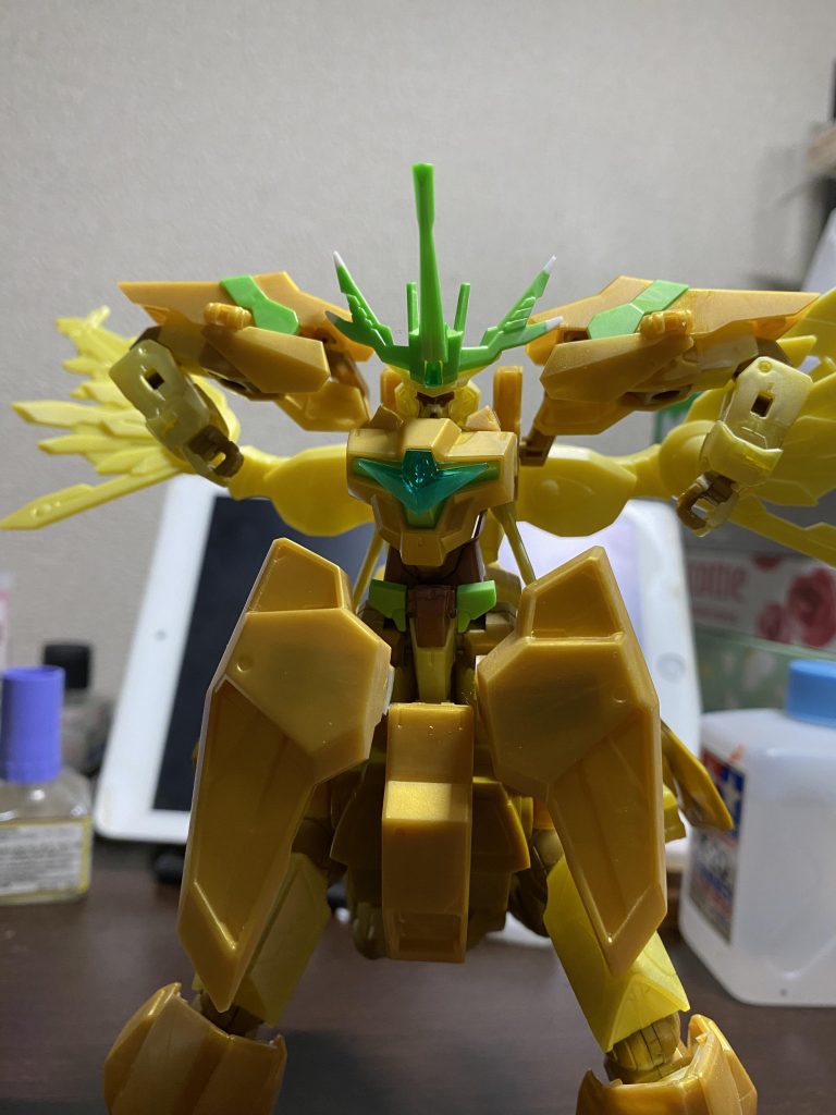 フロントアーマーは接続軸がねじ切れてしまったのでボールジョイントで接続しました。