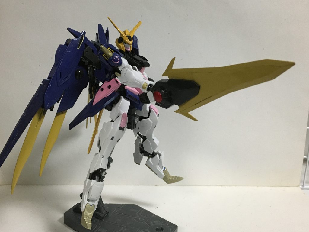 オリジナル機体を制作していなかったのもあったので、せめて別の既存の機体を改良しようと思いこうなりましたこれなら、屠自古のフルゴーラのドリルランスにも負けずとも劣らない感じになりましたね。