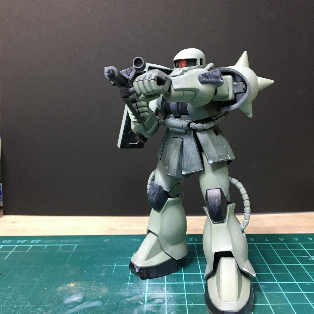 ウェザリング処理中