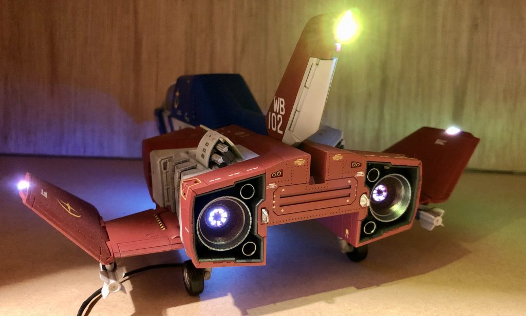 UCハードグラフコアファイター1/35電飾–5枚目/制作者：T.a.k.a