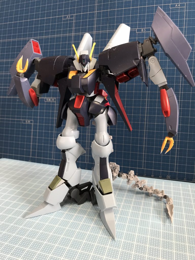 仕上げ前の状態。