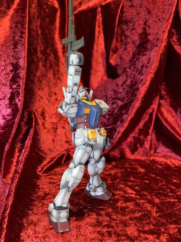 ガンダムかっこいいですね！生涯にあと何体作るんでしょうかね…