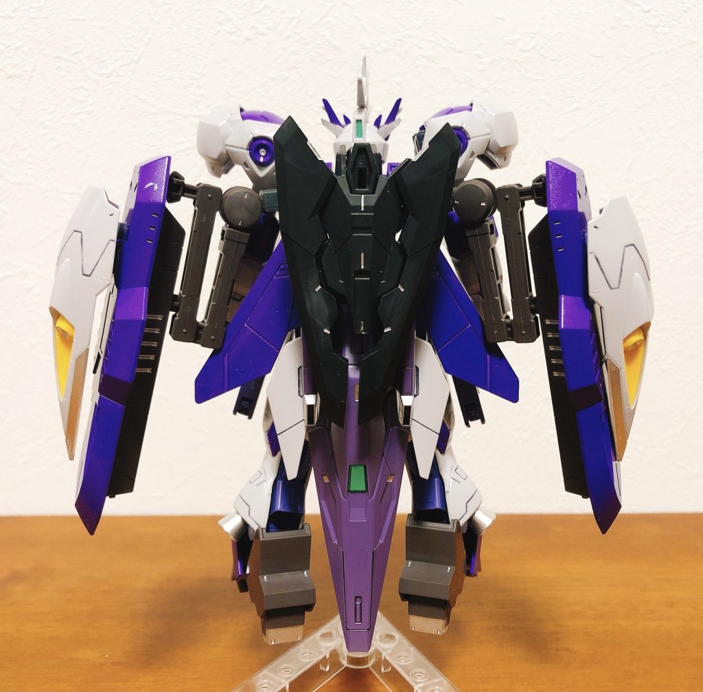 たくましい背中です。 