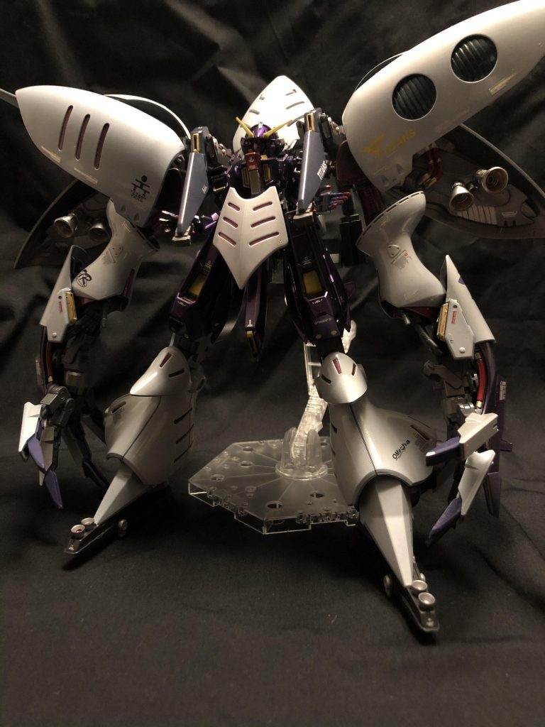 という事で、キュベレイ乗りがティターンズに降りTR6でデータ取り&機種転換みたいなのをイメージして作りました。