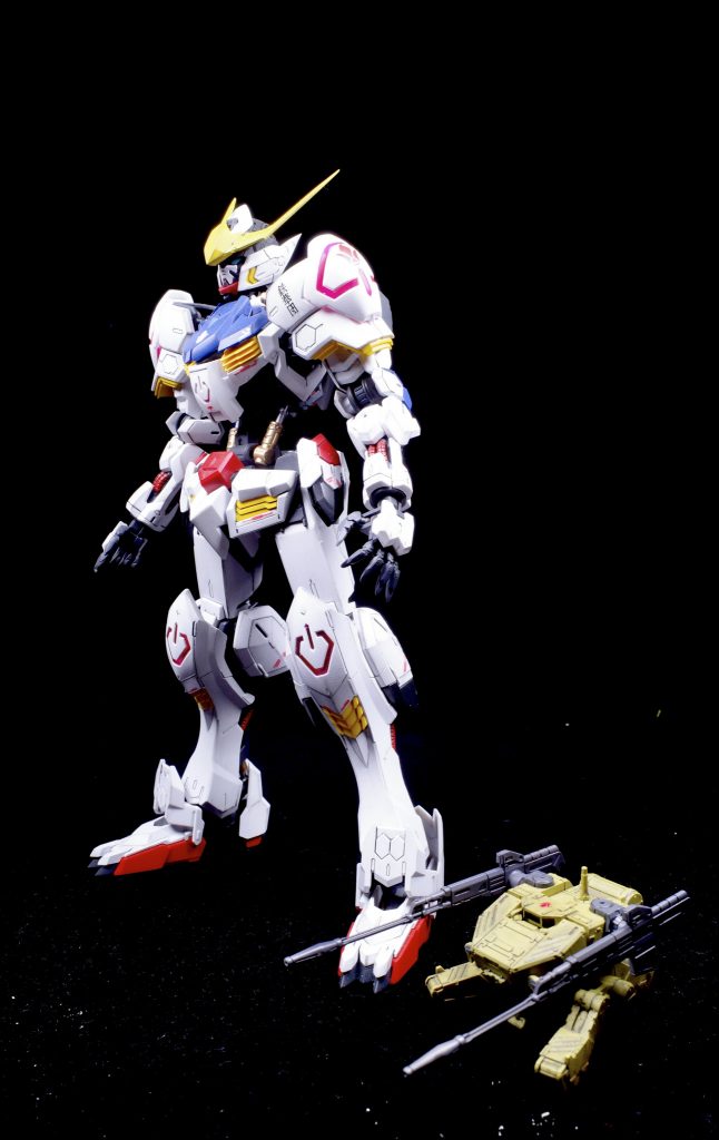 MGガンダムバルバトスと比較。