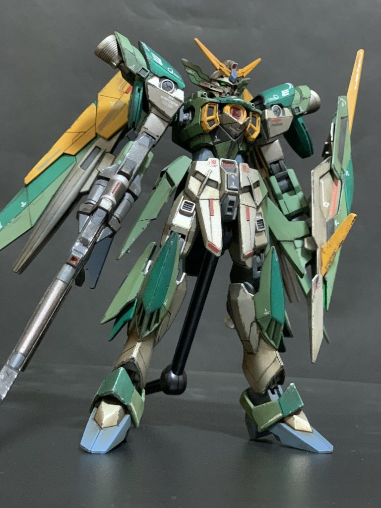 細かくチョロチョロと塗り分けました　なんだか上手く見える気がします 