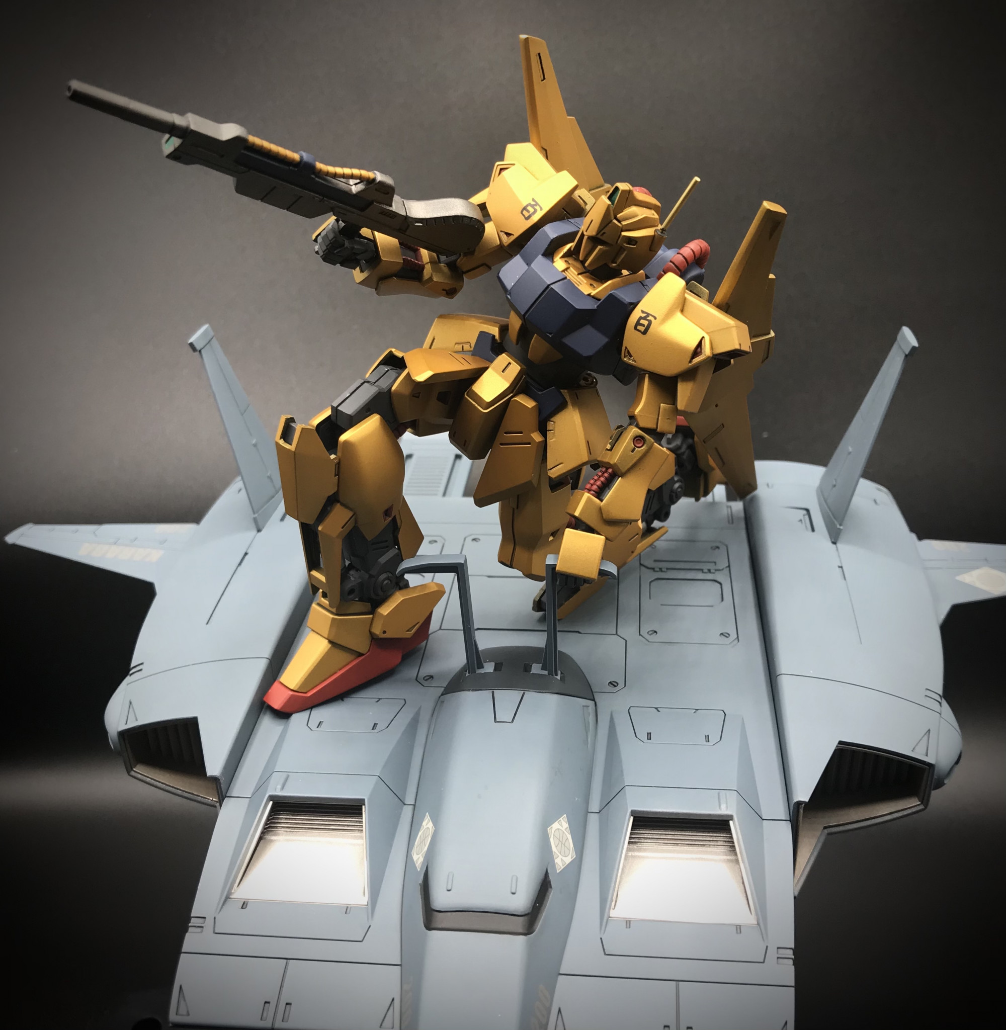 HGUC MSN-00100 百式｜GOLFボールさんのガンプラ作品｜GUNSTA（ガンスタ）