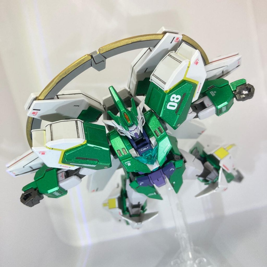 ハイキューパーツのデカールやメタルパーツも使用してみました。