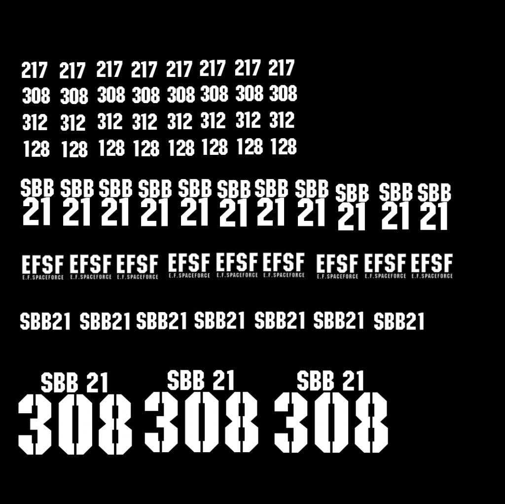 F式WD用デカールデータ