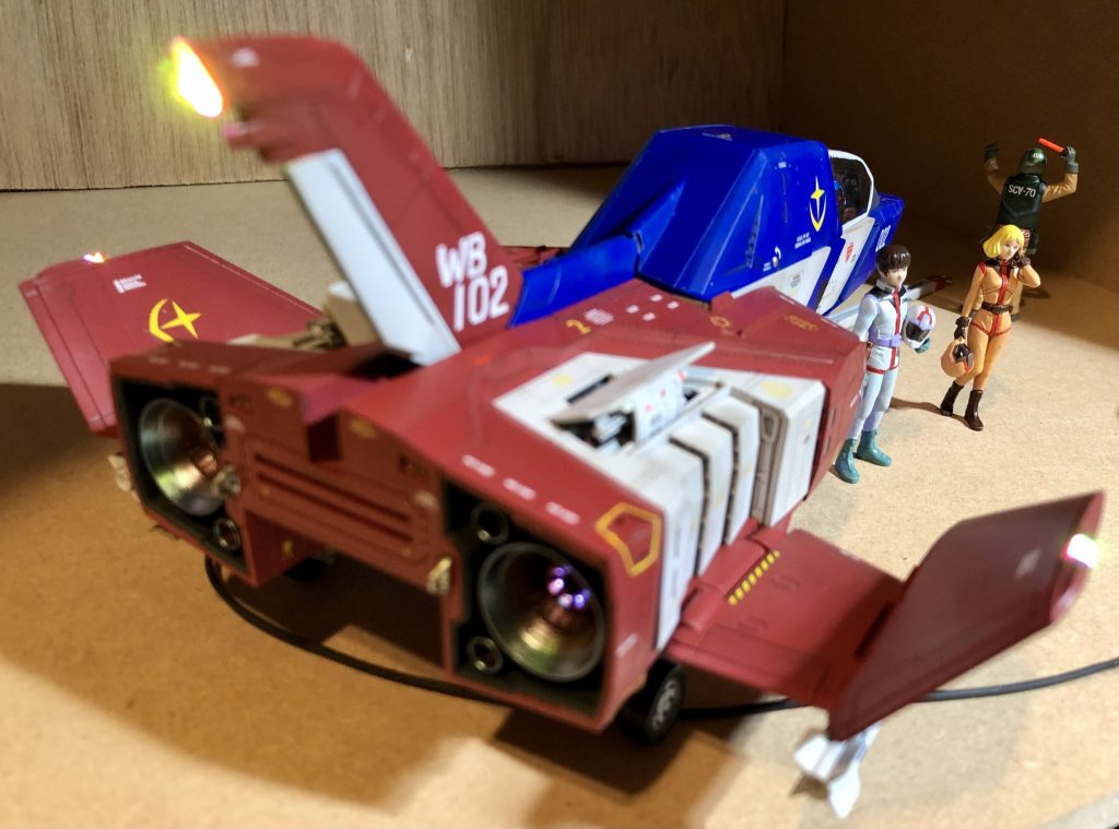 UCハードグラフコアファイター1/35電飾–3枚目/制作者：T.a.k.a