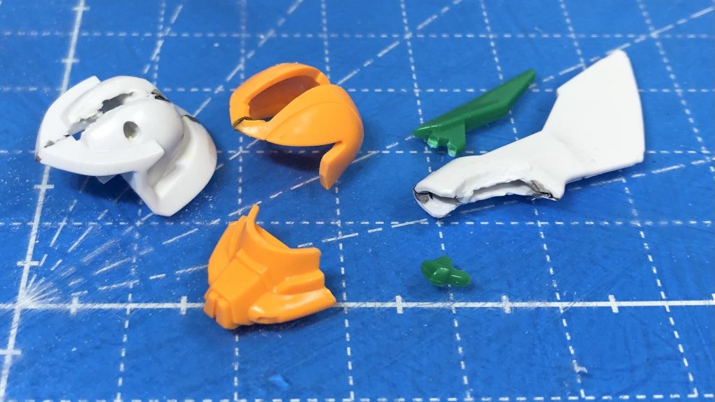 過去の作例を参考に後ハメ加工をしました 