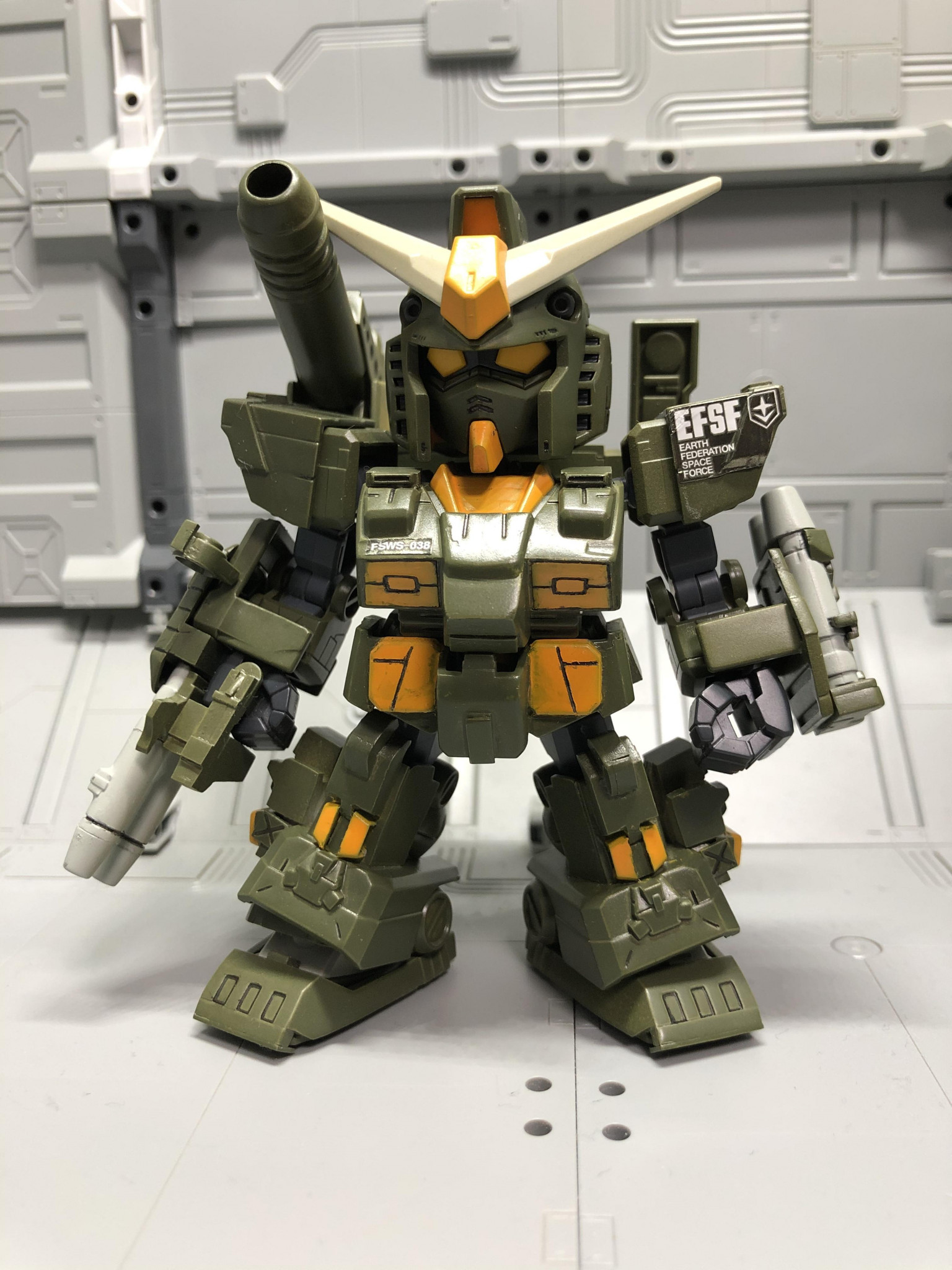 Sd フルアーマーガンダム 四姉妹パパさんのガンプラ作品 Gunsta ガンスタ