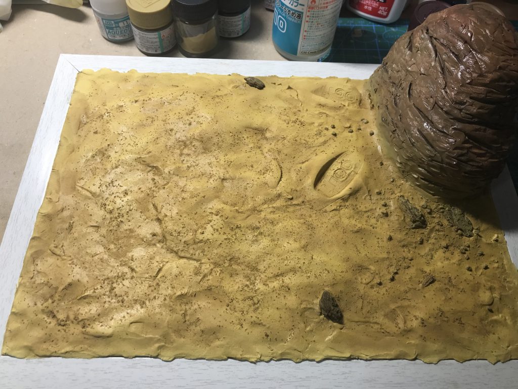 塗装後。艶消し前ですが‥