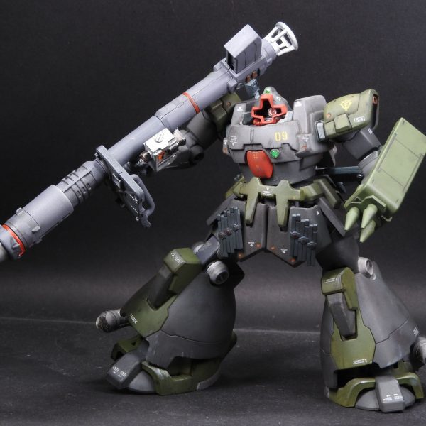 MS-09F ドム・トローペン(密林戦仕様)｜エフケン(獣脚類)さんのガンプラ作品｜GUNSTA（ガンスタ）